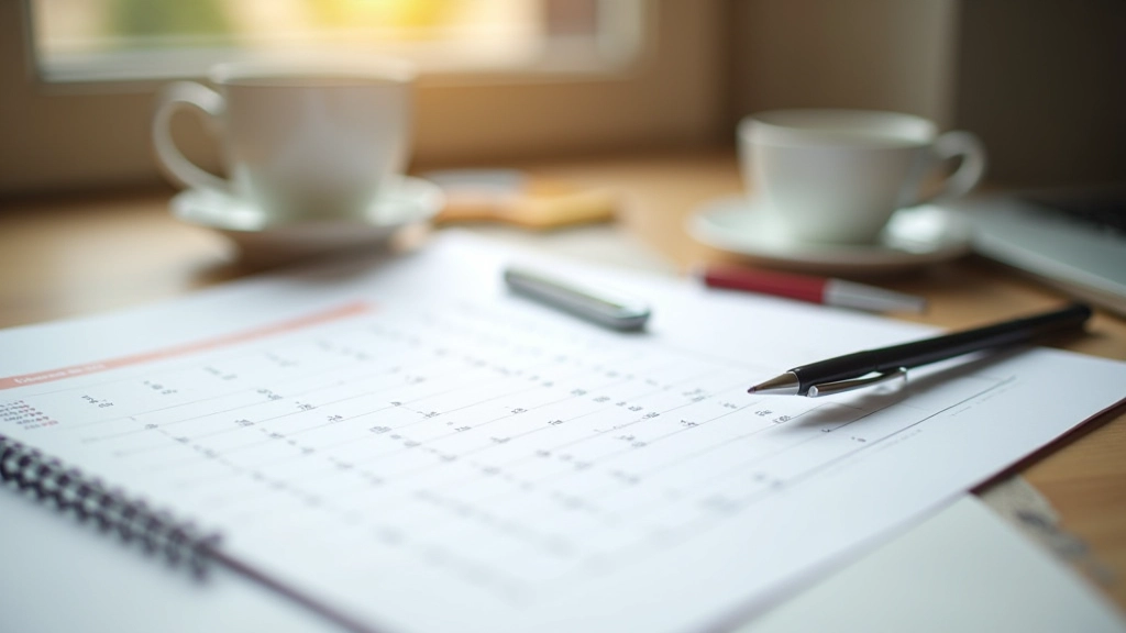 Calendrier et planification de rééquilibrage de portefeuille sur un bureau